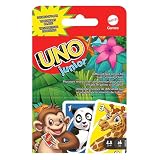 Mattel Games, Juego de Cartas UNO Junior, Juego de Mesa para...